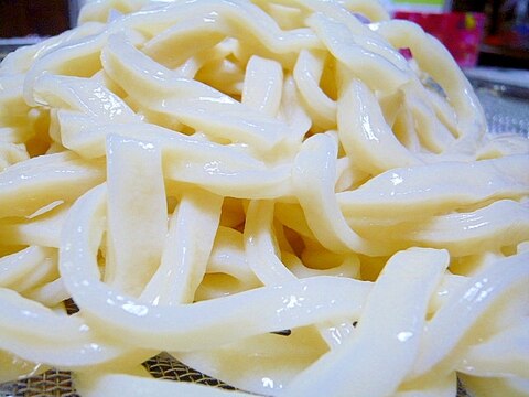 愛情込めて♥おウチで作る手打ちうどん♪